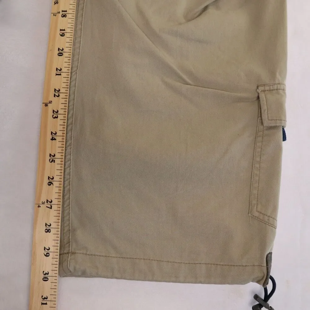Abercrombie & Fitch Men's M Convertible Paratrooper Cargo Pants Y2K Baggy VTG - Picture 13 of 15
